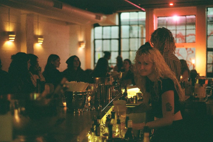 Inside Friends and Family Bar
