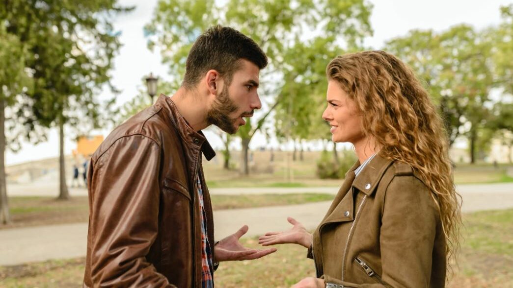 arguing couple